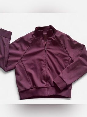 NikeSKIMS Fleece Cropped Track Jacket